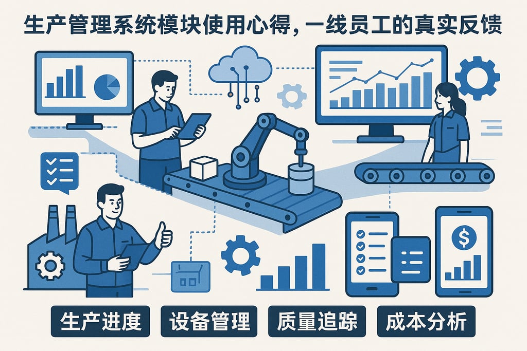 生产管理系统模块使用心得，一线员工的真实反馈