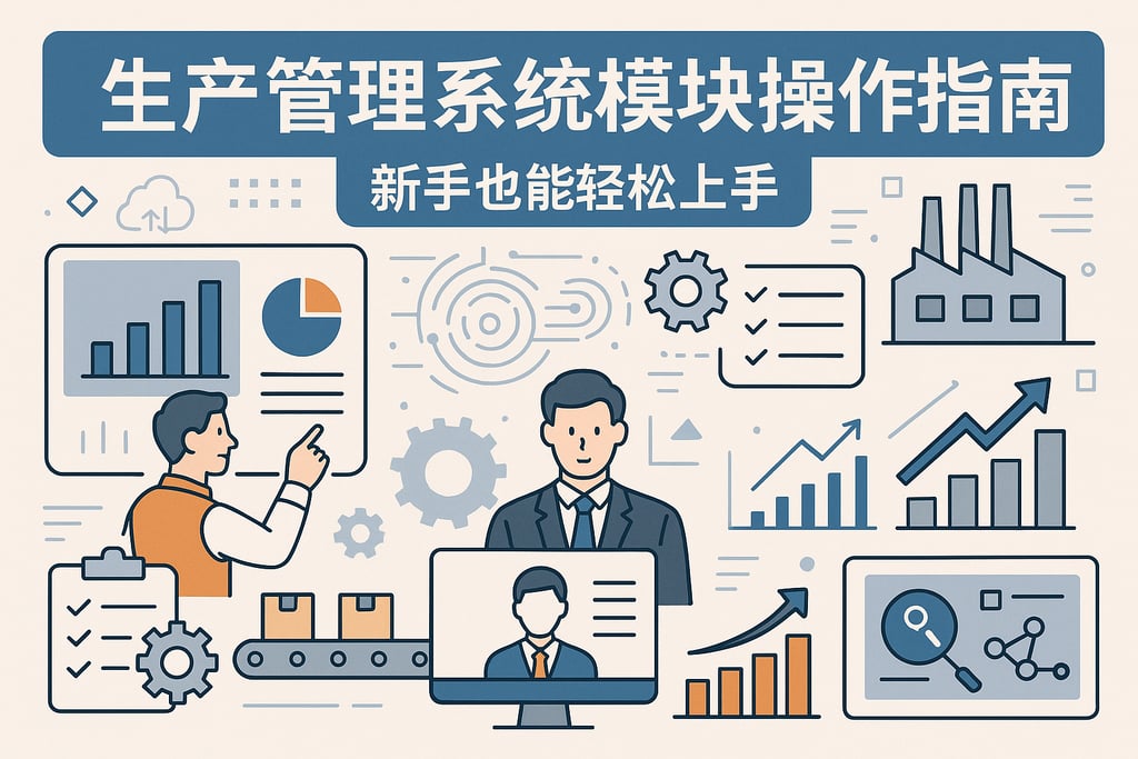 生产管理系统模块操作指南：新手也能轻松上手