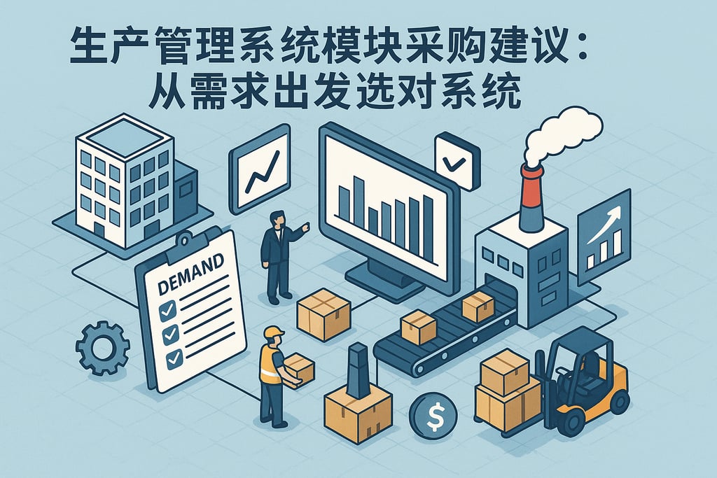 生产管理系统模块采购建议：从需求出发选对系统
