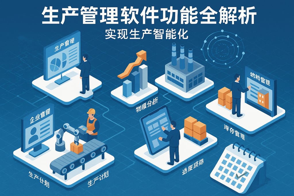 生产管理软件功能全解析：实现生产智能化