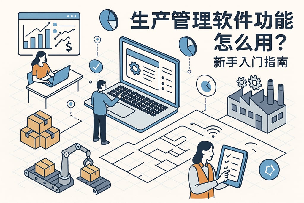 生产管理软件功能怎么用？新手入门指南