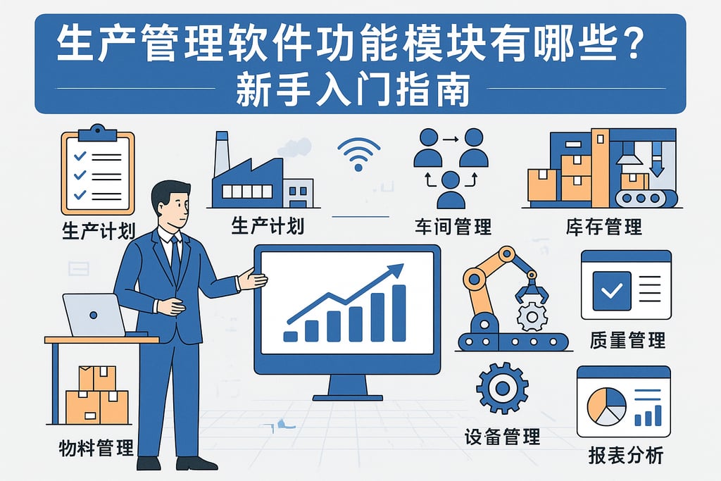生产管理软件功能模块有哪些？新手入门指南