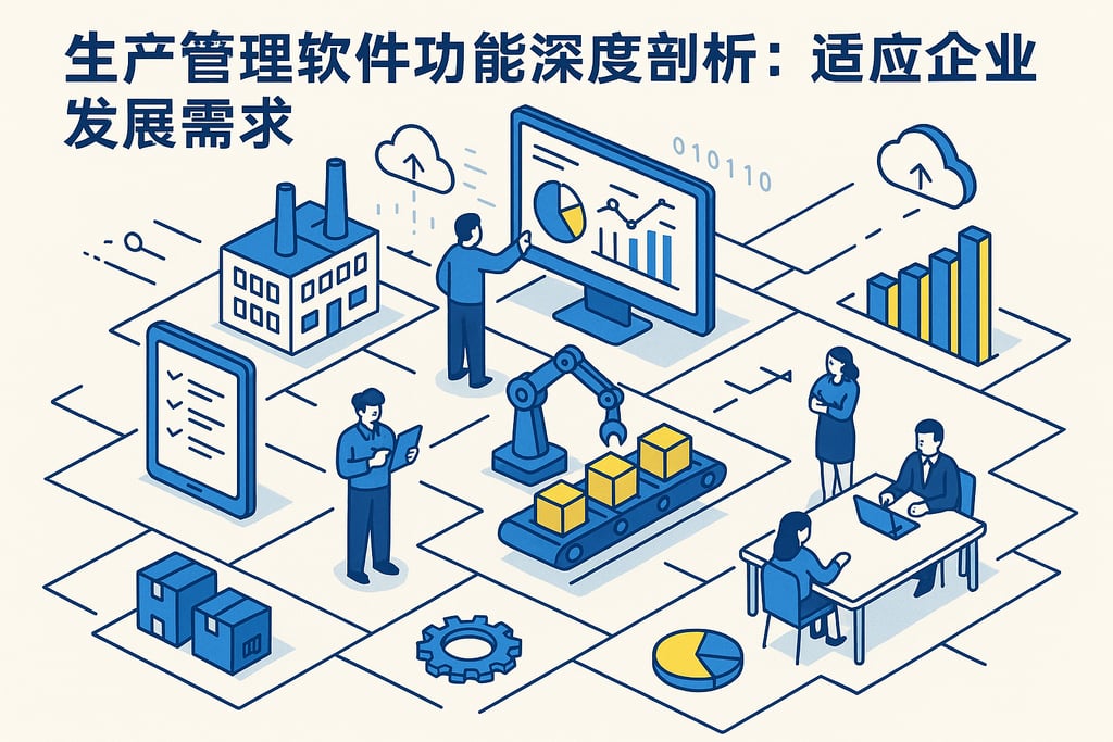 生产管理软件功能深度剖析：适应企业发展需求