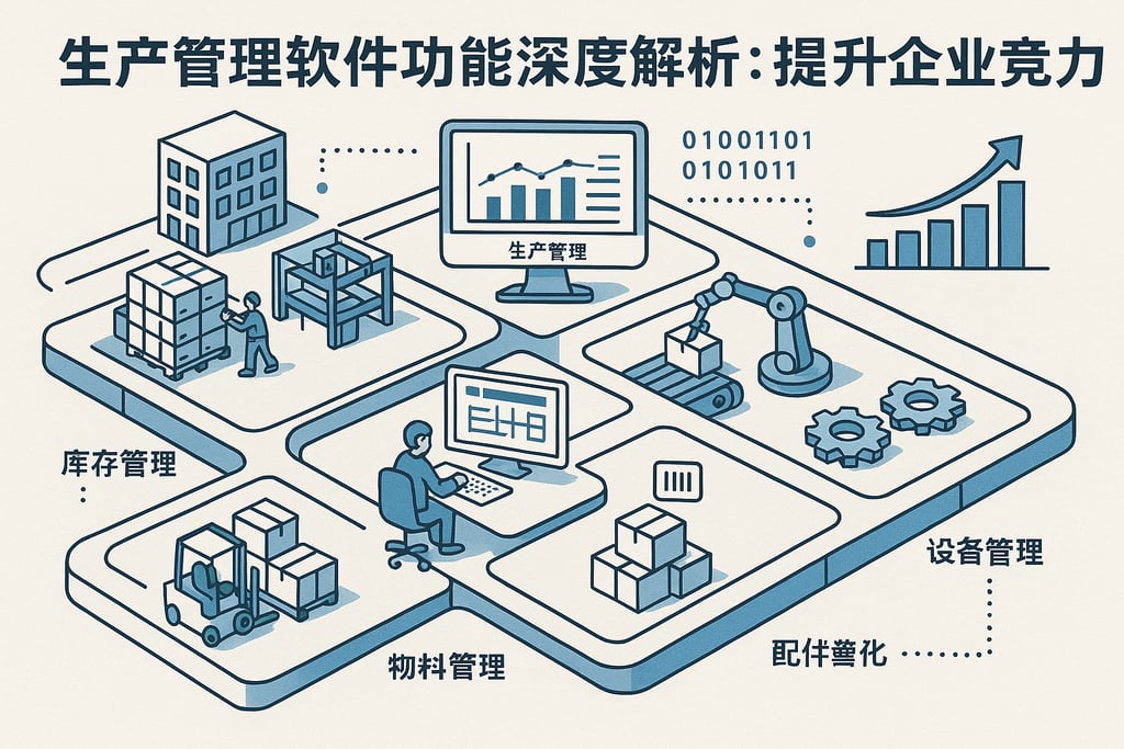 生产管理软件功能深度解析：提升企业竞争力