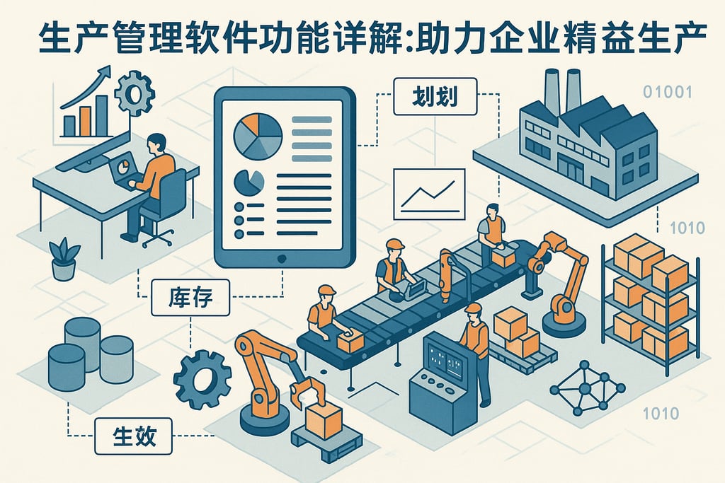 生产管理软件功能详解：助力企业精益生产