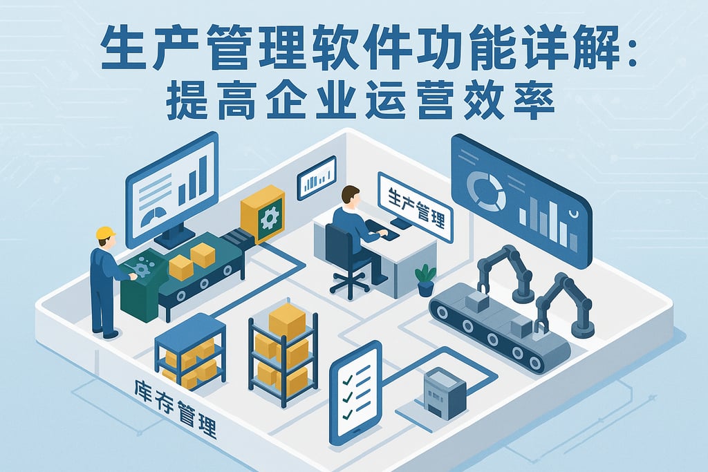 生产管理软件功能详解：提高企业运营效率
