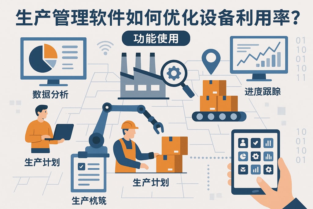 生产管理软件如何优化设备利用率？功能使用