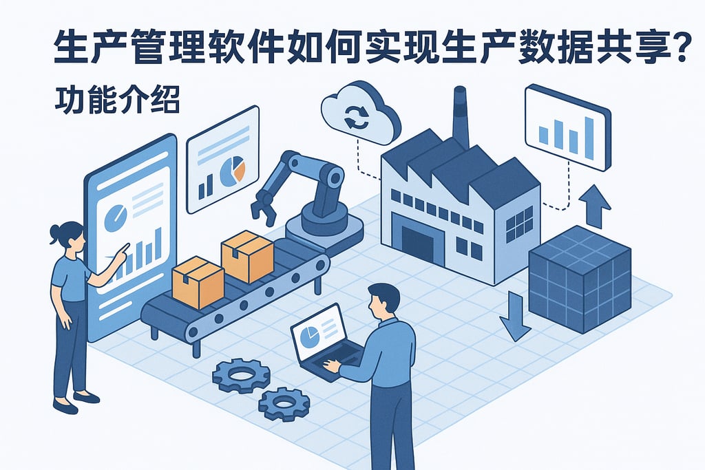 生产管理软件如何实现生产数据共享？功能介绍