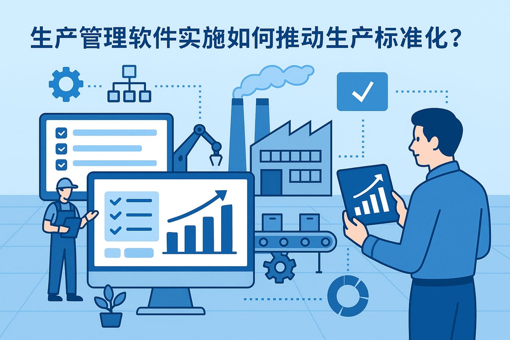 生产管理软件实施如何推动生产标准化？