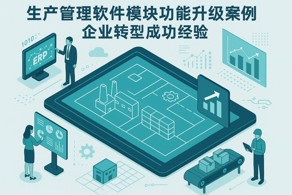生产管理软件模块功能升级案例，企业转型成功经验