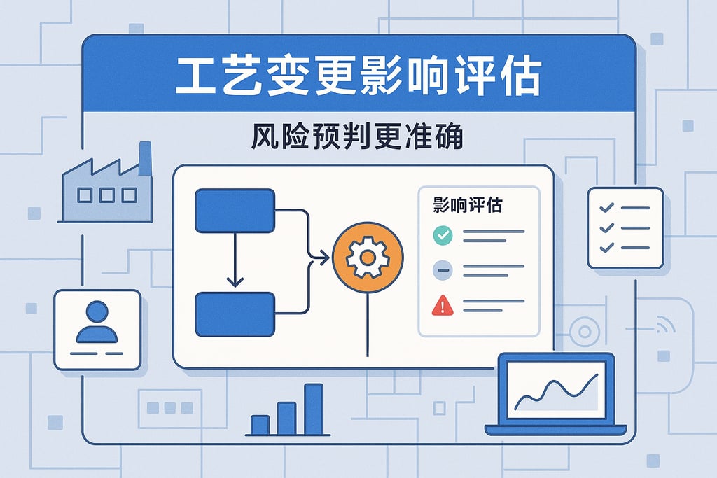 生产管理软件的「工艺变更影响评估」功能，风险预判更准确