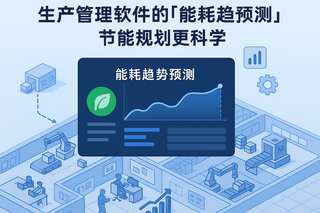 生产管理软件的「能耗趋势预测」功能，节能规划更科学