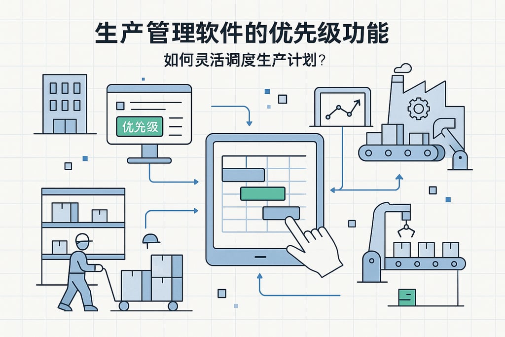 生产管理软件的优先级功能，如何灵活调度生产计划？