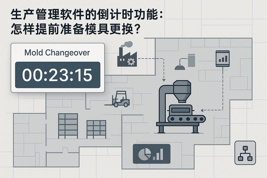 生产管理软件的倒计时功能，怎样提前准备模具更换？