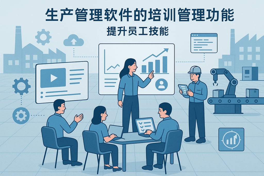 生产管理软件的培训管理功能，提升员工技能