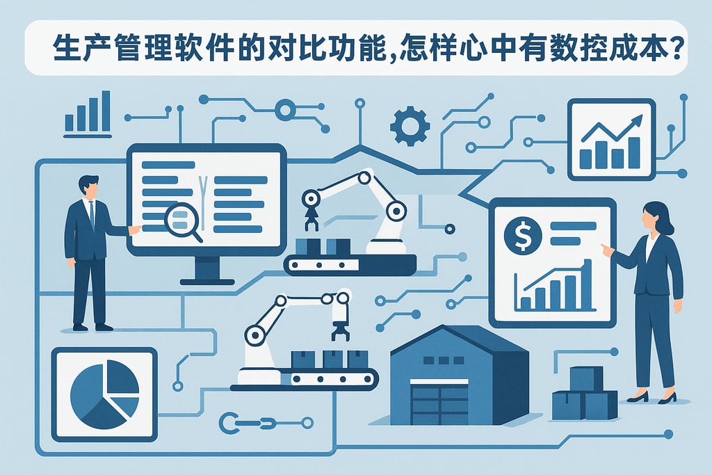 生产管理软件的对比功能，怎样心中有数控制成本？