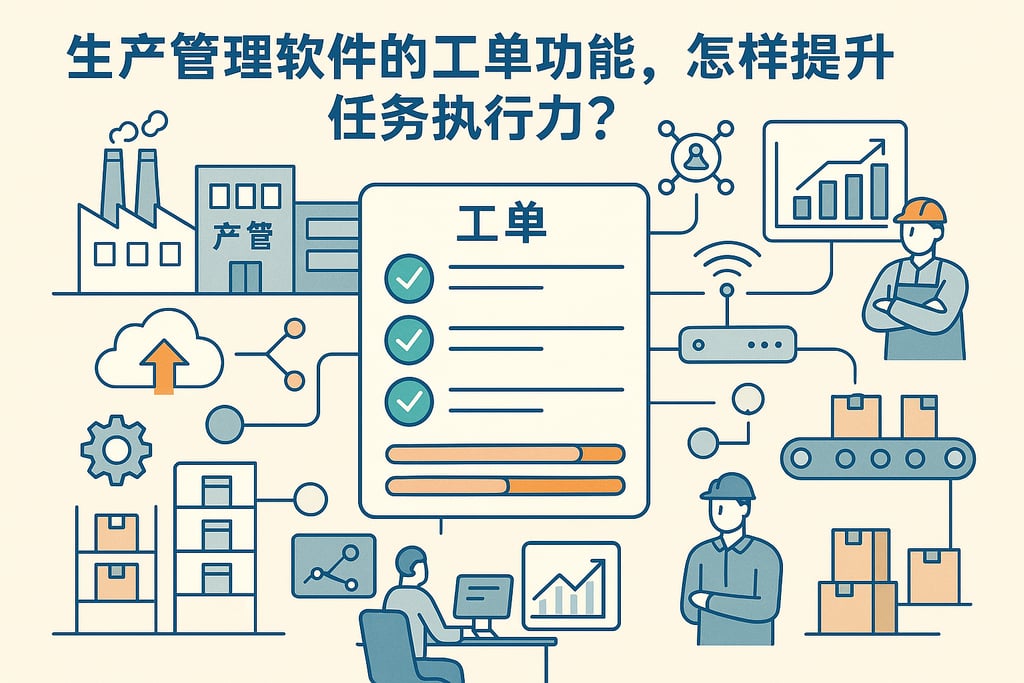 生产管理软件的工单功能，怎样提升任务执行力？