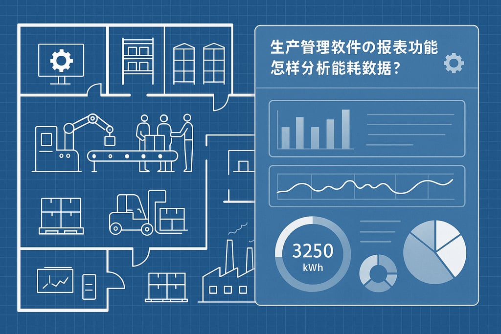 生产管理软件的报表功能，怎样分析能耗数据？