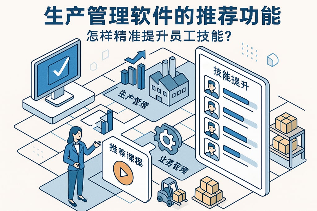 生产管理软件的推荐功能，怎样精准提升员工技能？