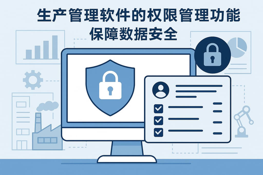 生产管理软件的权限管理功能，保障数据安全