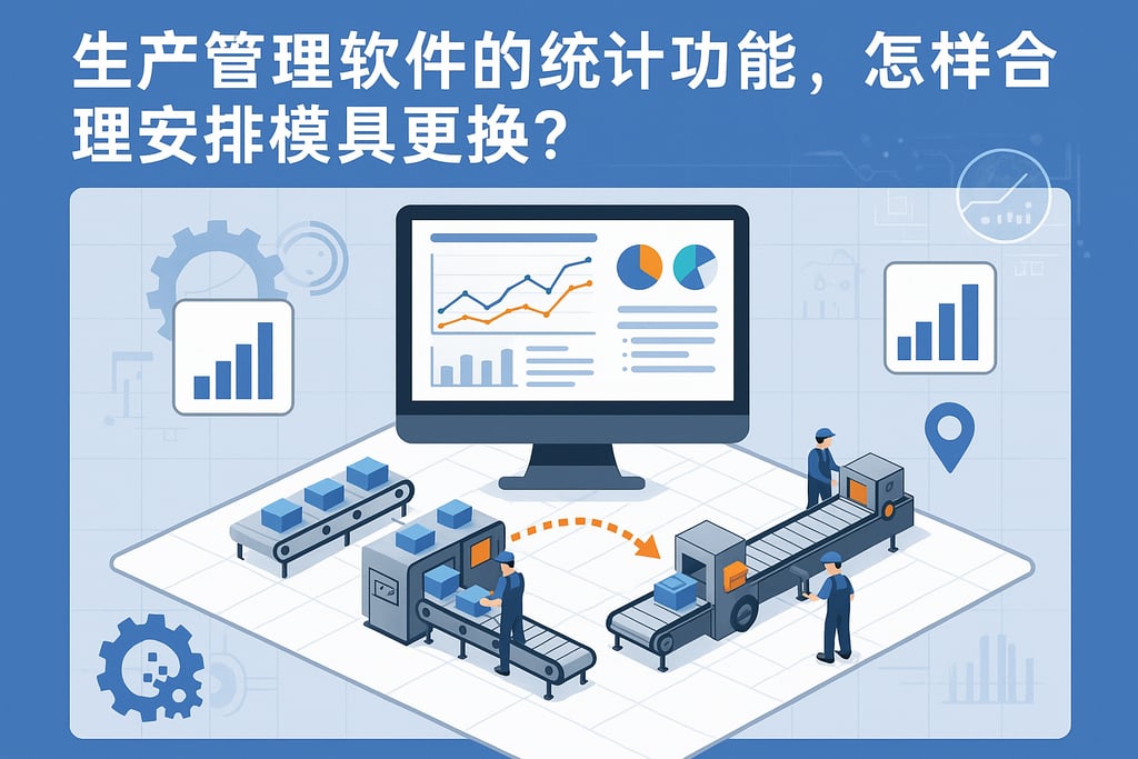 生产管理软件的统计功能，怎样合理安排模具更换？