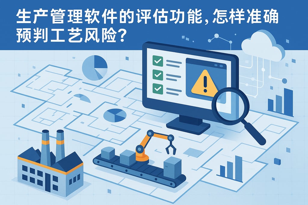 生产管理软件的评估功能，怎样准确预判工艺风险？