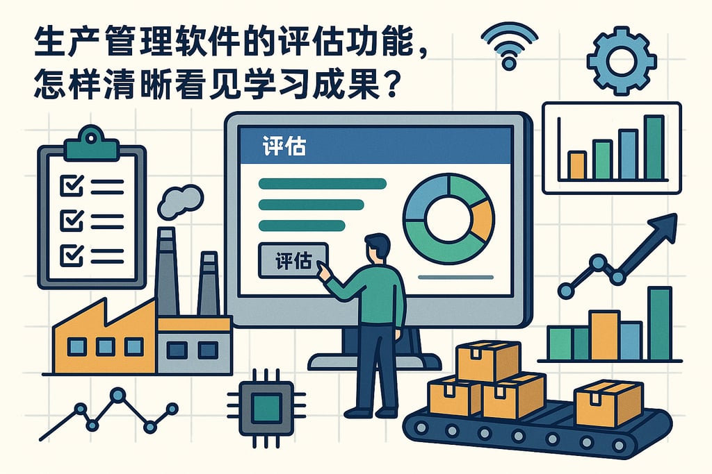 生产管理软件的评估功能，怎样清晰看见学习成果？
