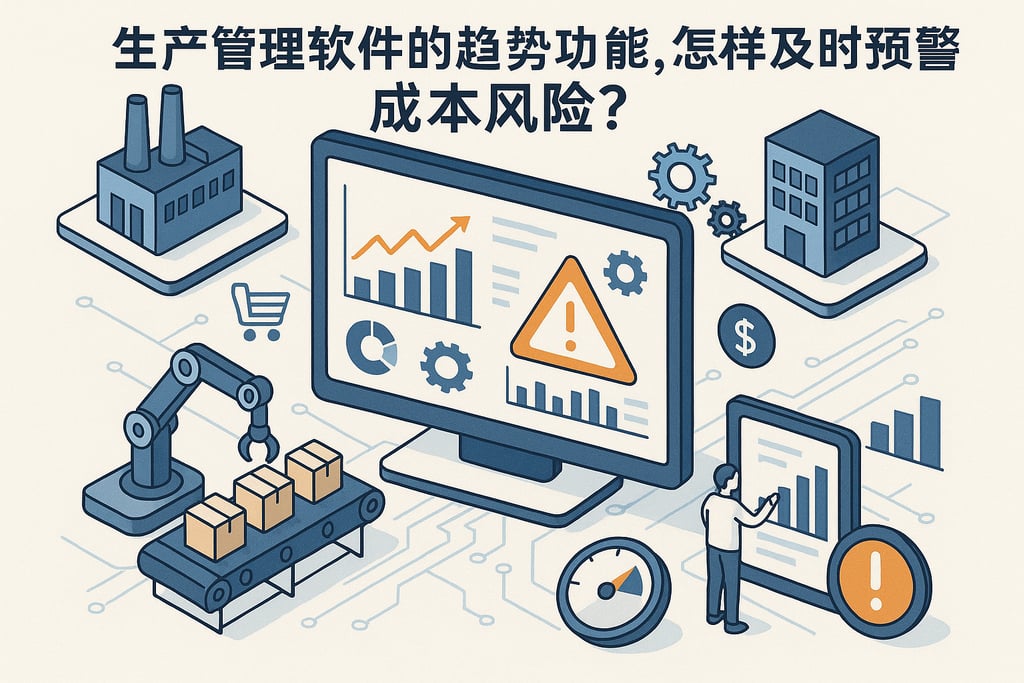 生产管理软件的趋势功能，怎样及时预警成本风险？