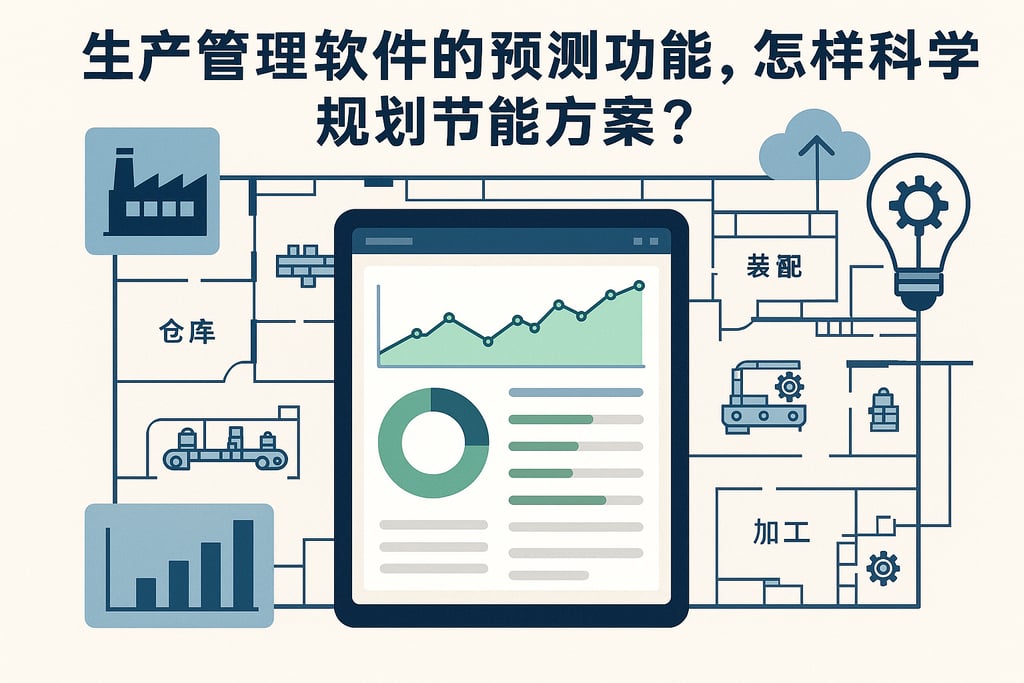 生产管理软件的预测功能，怎样科学规划节能方案？