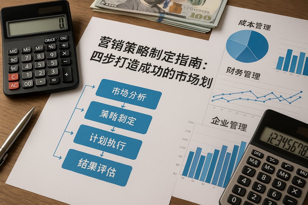 营销策略制定指南：四步打造成功的市场计划