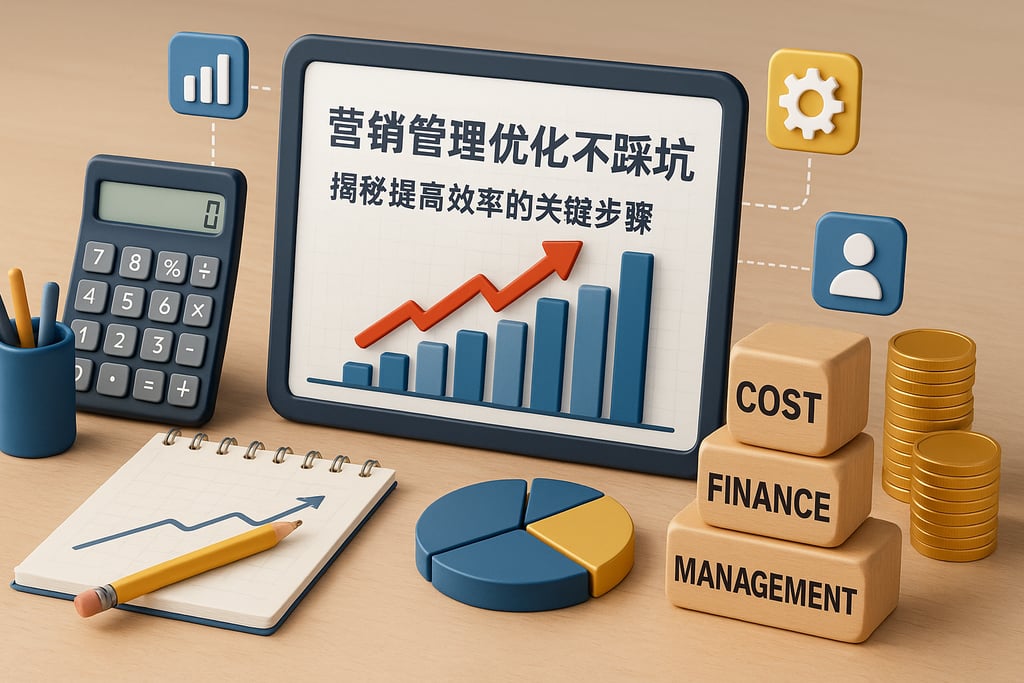 营销管理优化不踩坑，揭秘提高效率的关键步骤