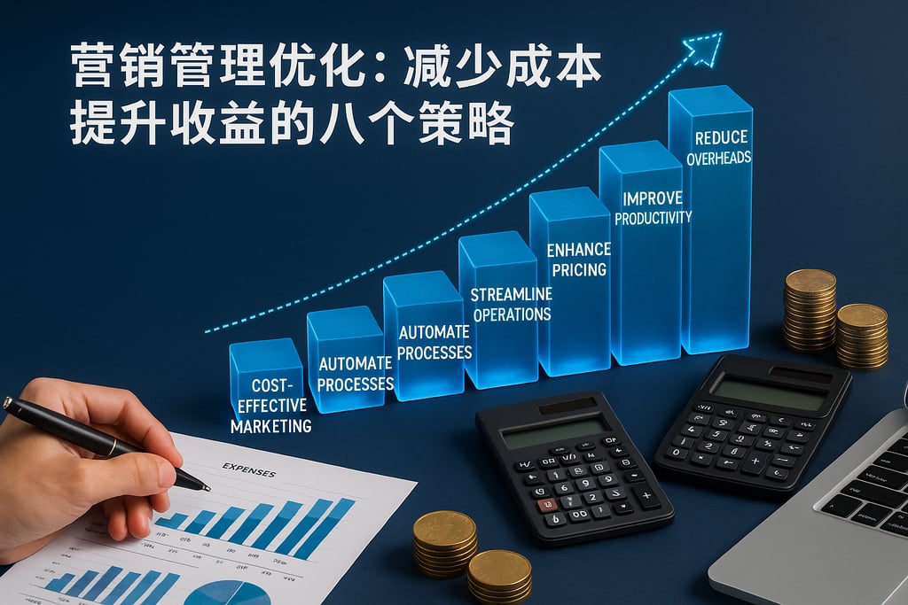 营销管理优化：减少成本提升收益的八个策略