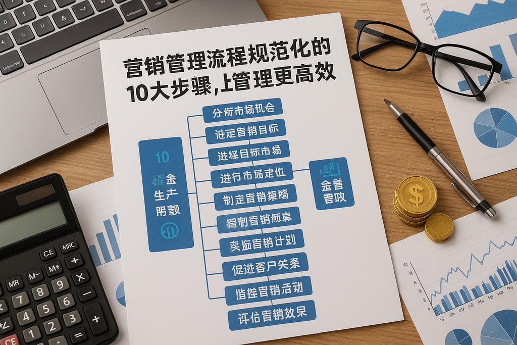 营销管理流程规范化的10大步骤，让管理更高效