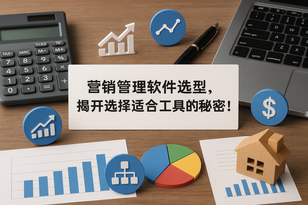营销管理软件选型，揭开选择适合工具的秘密！