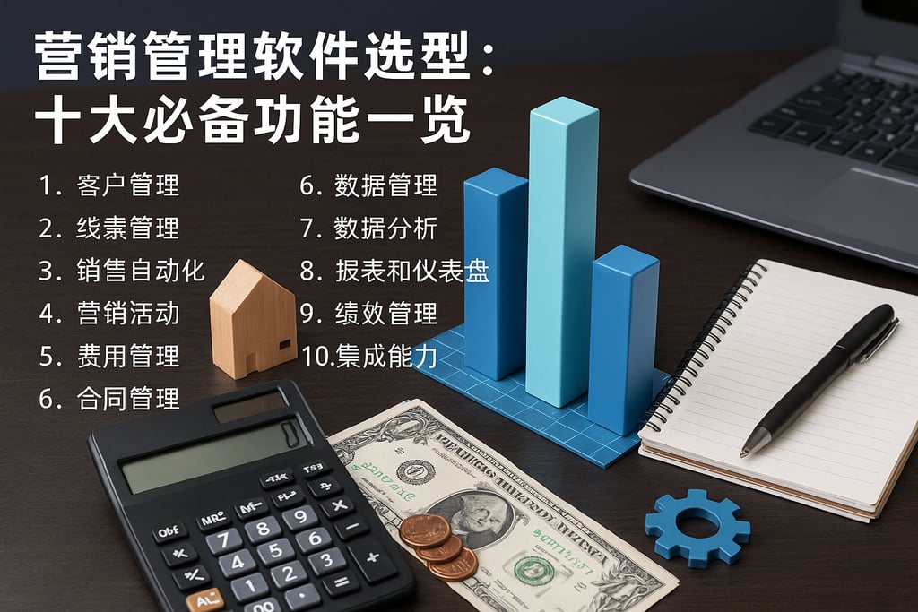 营销管理软件选型：十大必备功能一览