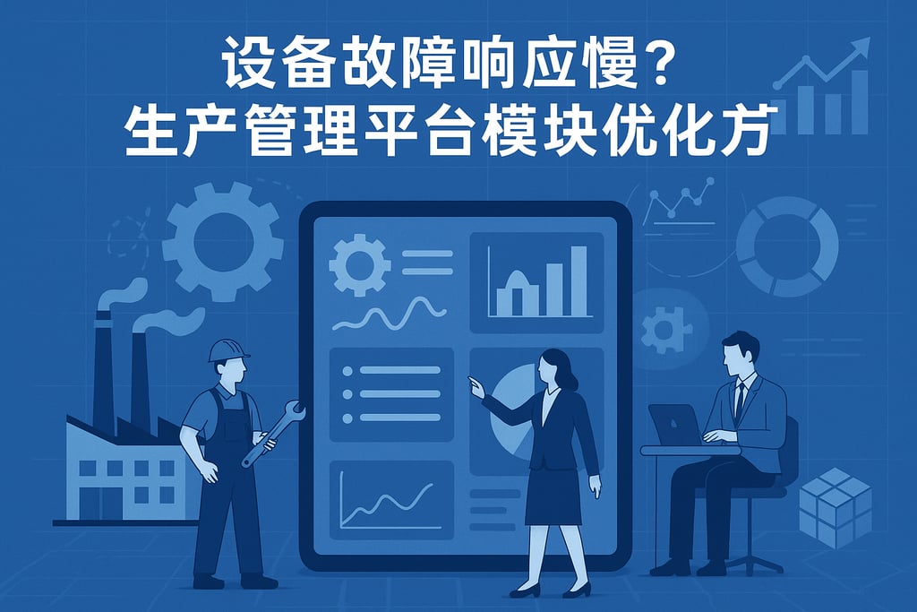 设备故障响应慢？生产管理平台模块优化方案