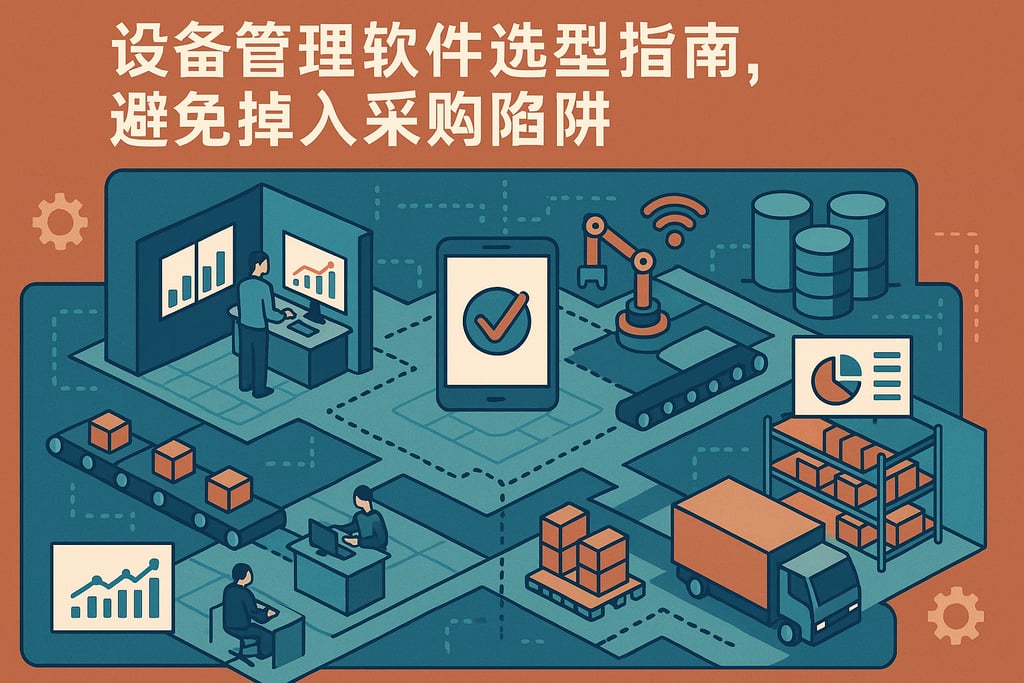 设备管理软件选型指南，避免掉入采购陷阱
