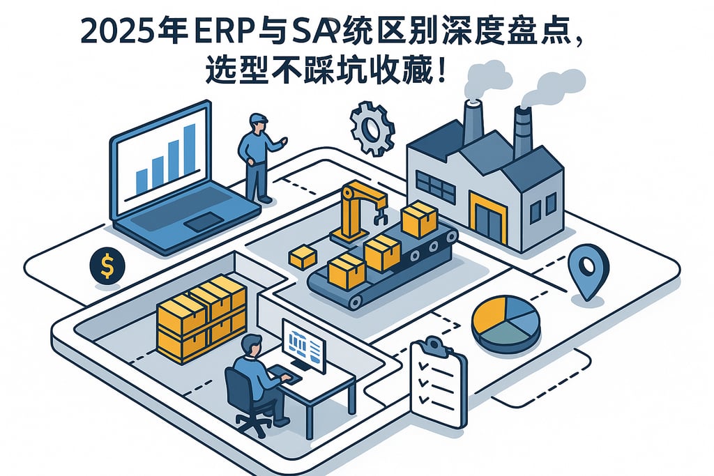 2025年ERP与SAP系统区别深度盘点，选型不踩坑收藏！