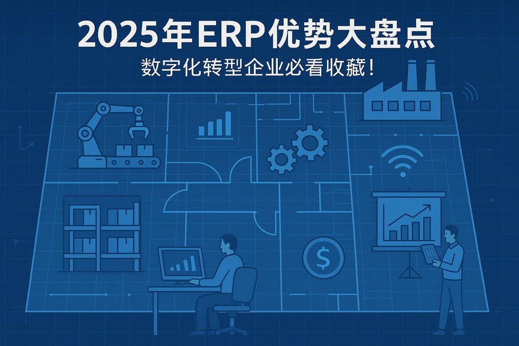 2025年ERP优势大盘点，数字化转型企业必看收藏！