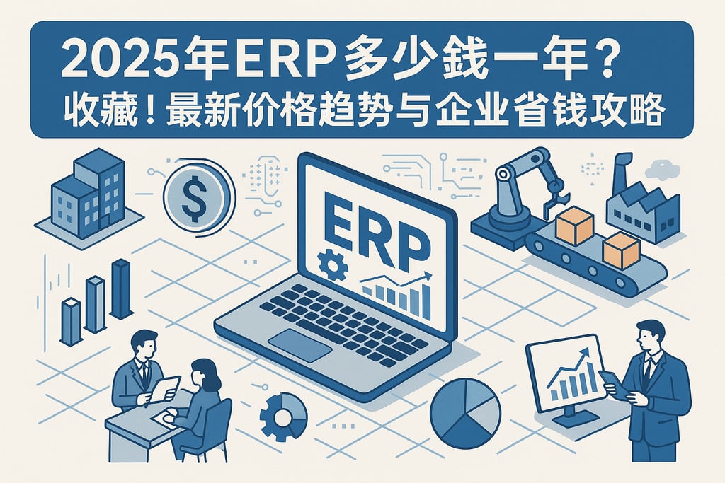 2025年ERP多少钱一年？收藏！最新价格趋势与企业省钱攻略