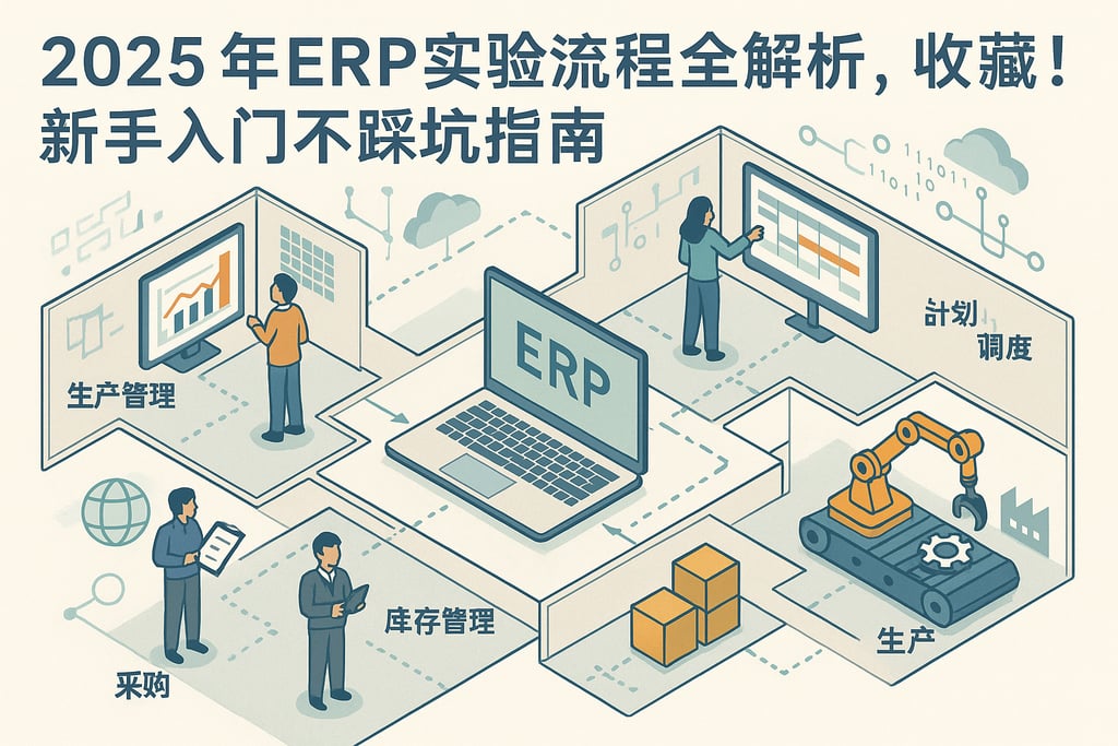 2025年ERP实验流程全解析，收藏！新手入门不踩坑指南