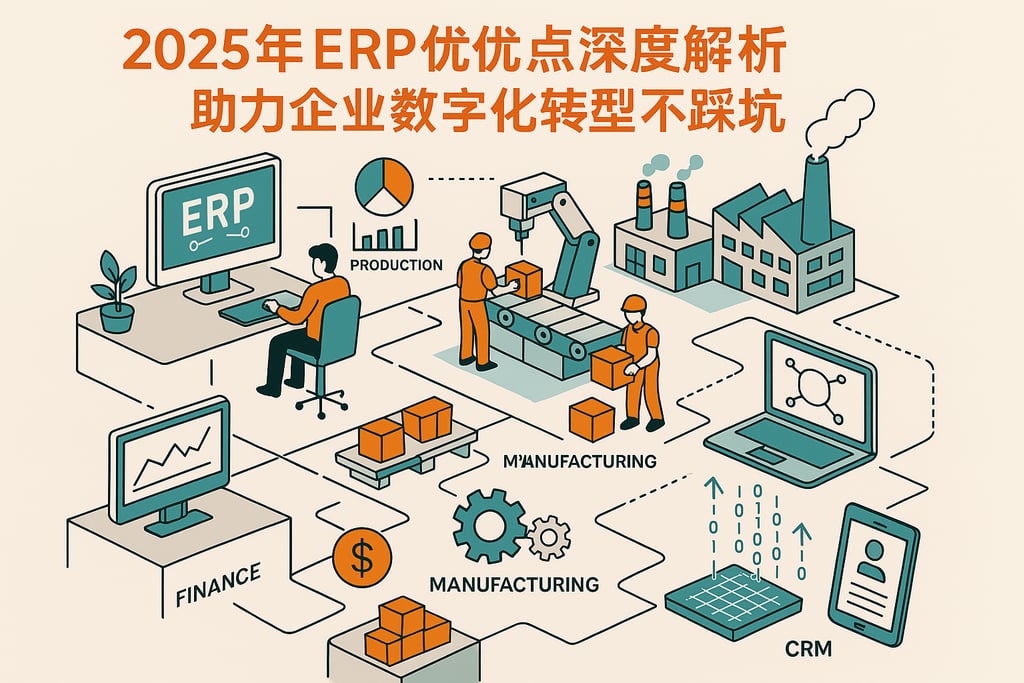 2025年ERP的优点深度解析，助力企业数字化转型不踩坑