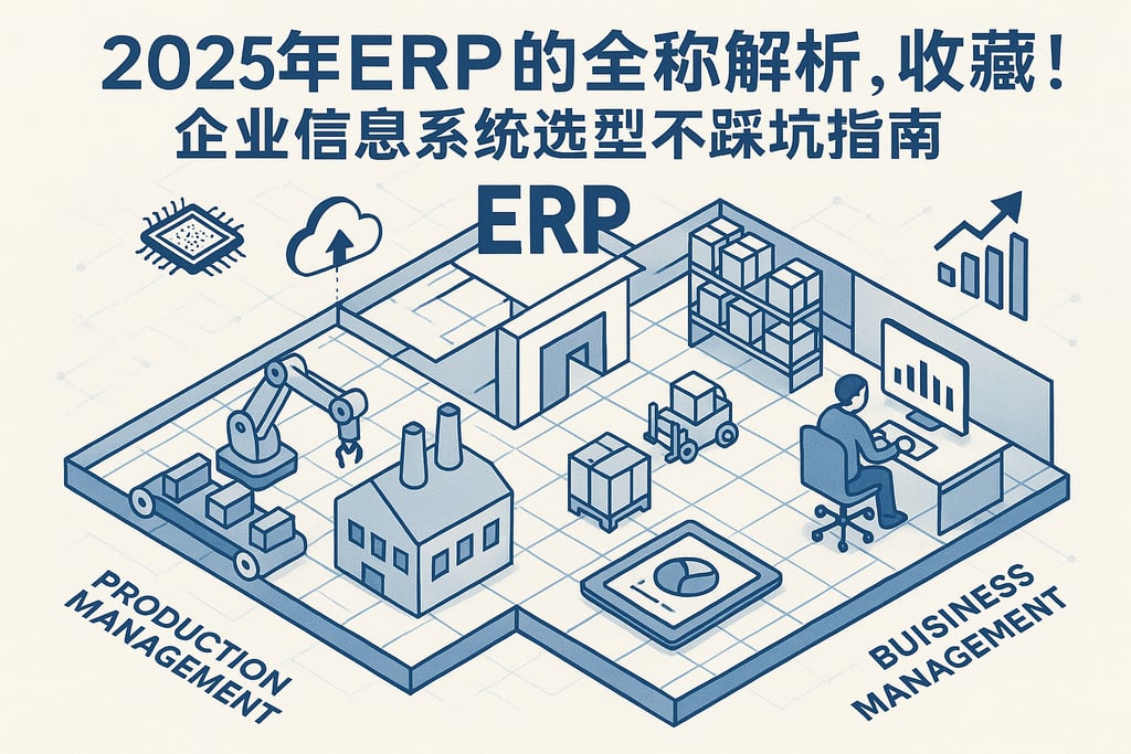2025年ERP的全称解析，收藏！企业信息系统选型不踩坑指南