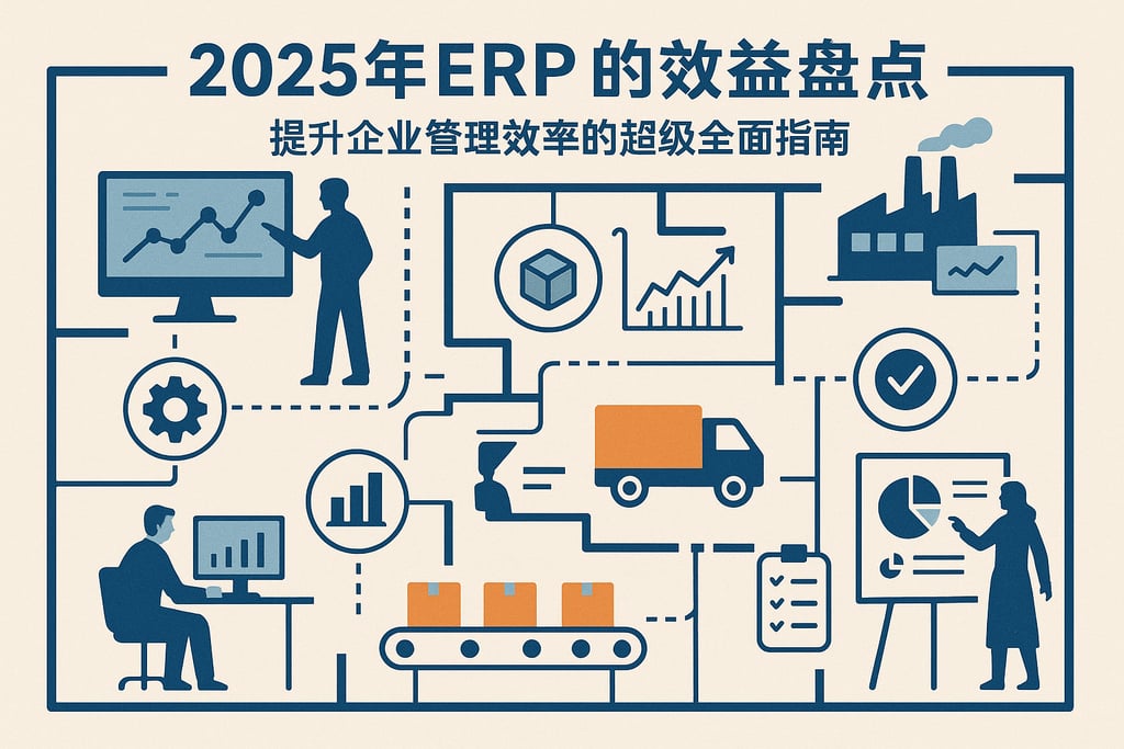 2025年ERP的效益盘点，提升企业管理效率的超级全面指南