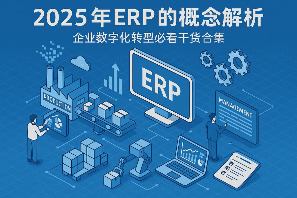 2025年ERP的概念解析，企业数字化转型必看干货合集
