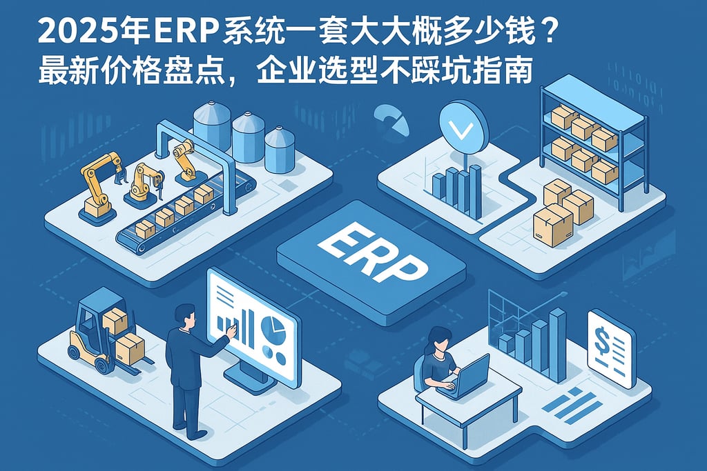 2025年ERP系统一套大概多少钱？最新价格盘点，企业选型不踩坑指南
