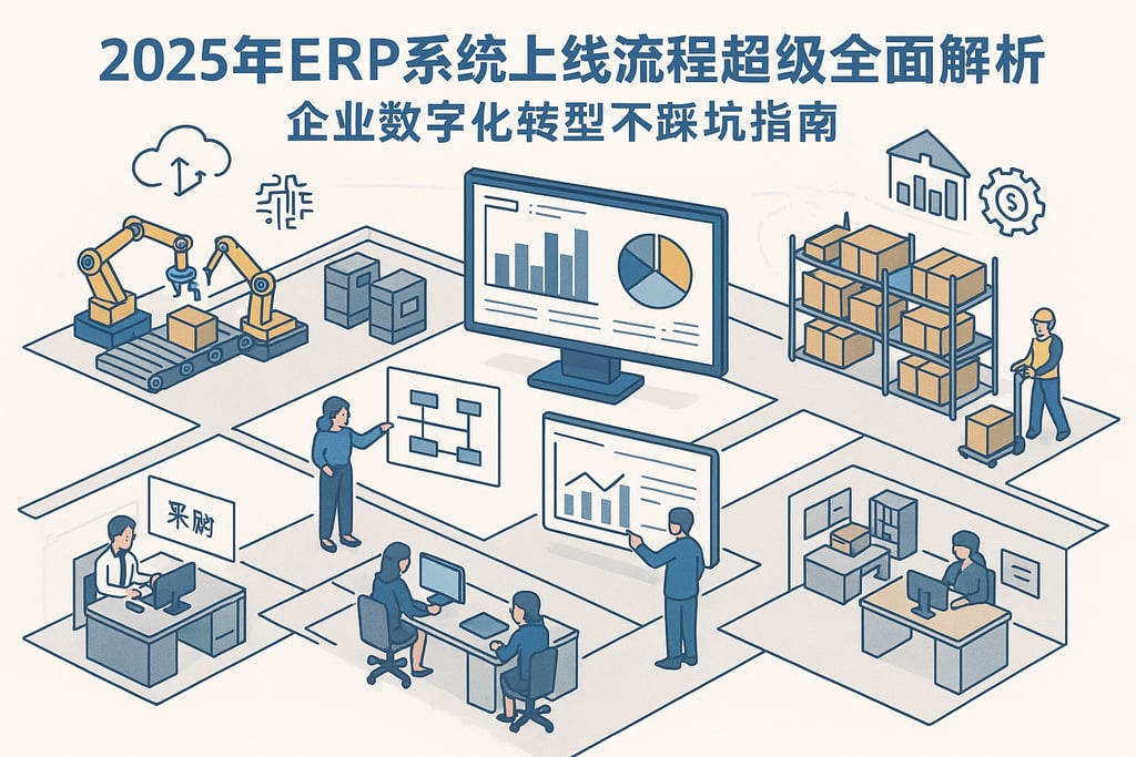 2025年ERP系统上线流程超级全面解析，企业数字化转型不踩坑指南