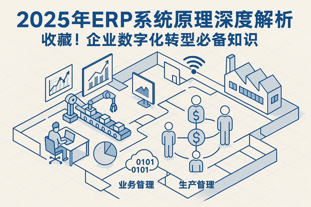 2025年ERP系统原理深度解析，收藏！企业数字化转型必备知识