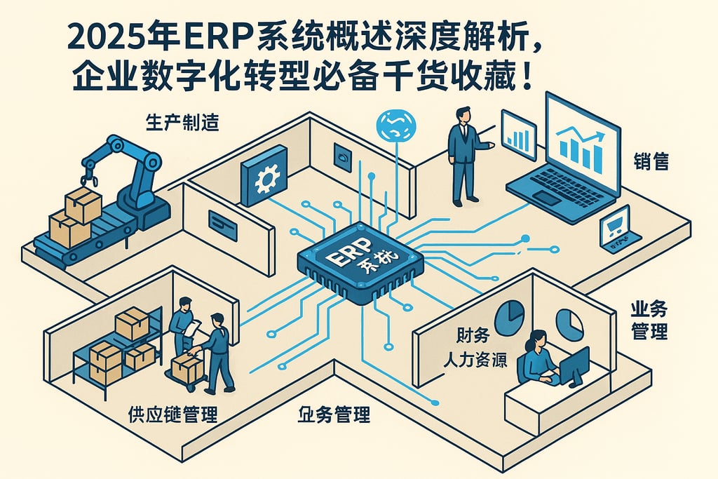 2025年ERP系统概述深度解析，企业数字化转型必备干货收藏！