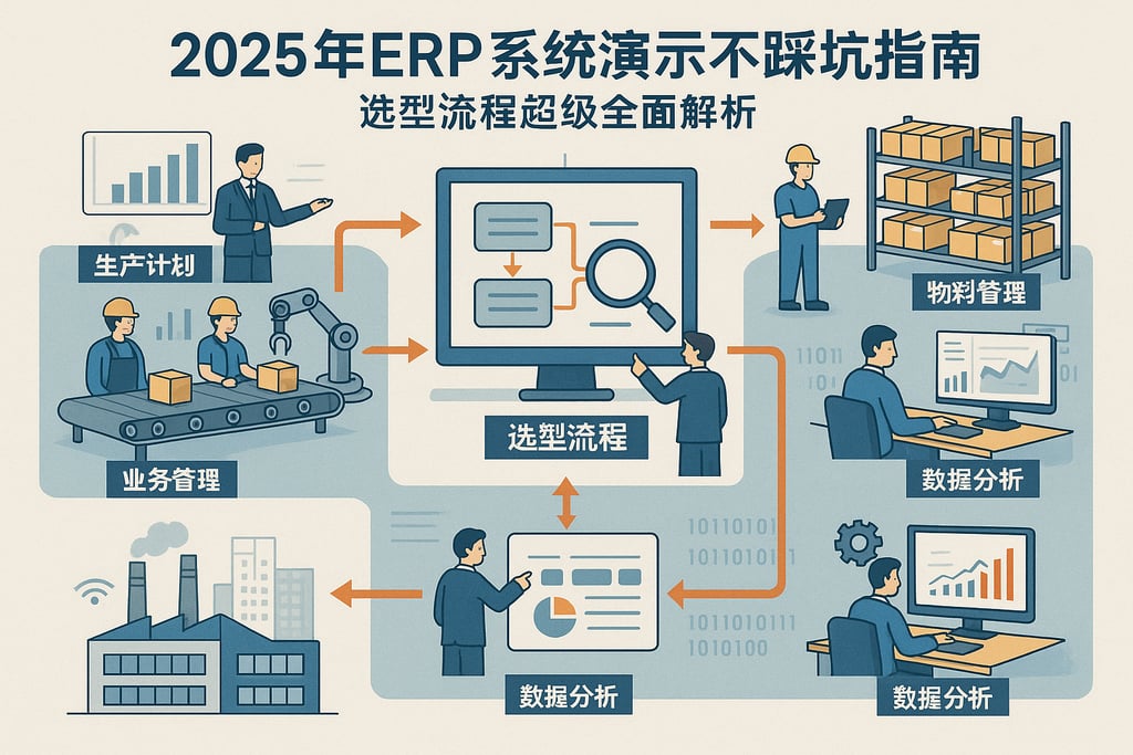 2025年ERP系统演示不踩坑指南，选型流程超级全面解析